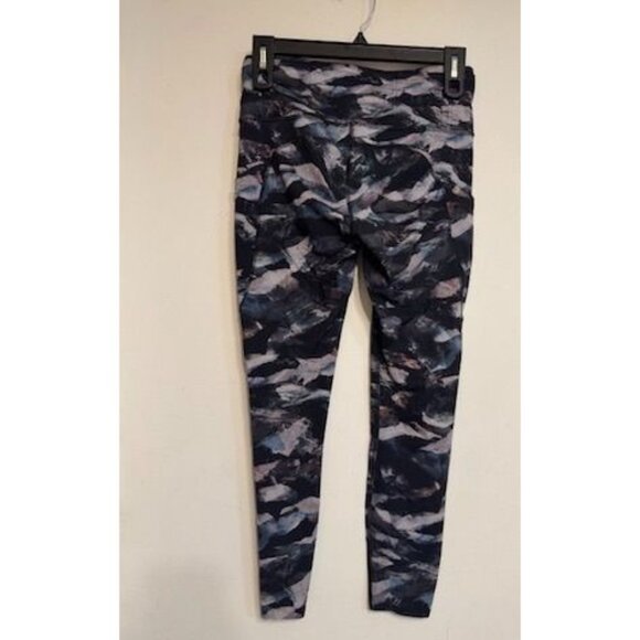 Lululemon Camouflage Leggings Black/Bluish/Gray Size 6 - Picture 2 of 16